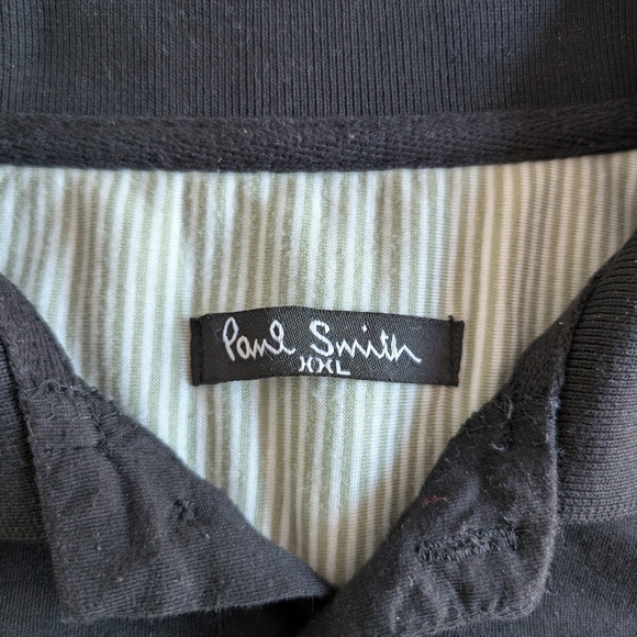 Paul Smith Black Polo Shirt for Men - Picture 6 of 11
